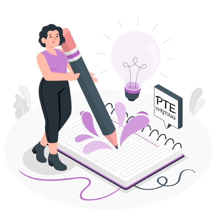 pte writing test